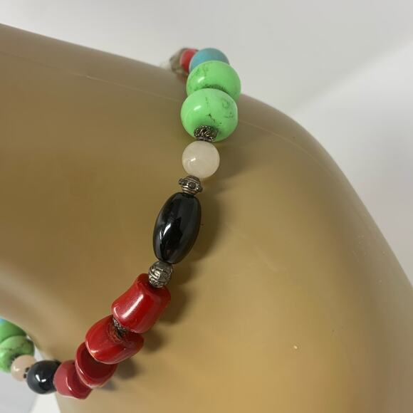 Nice Colorful Beaded Necklace - Picture 3 of 5